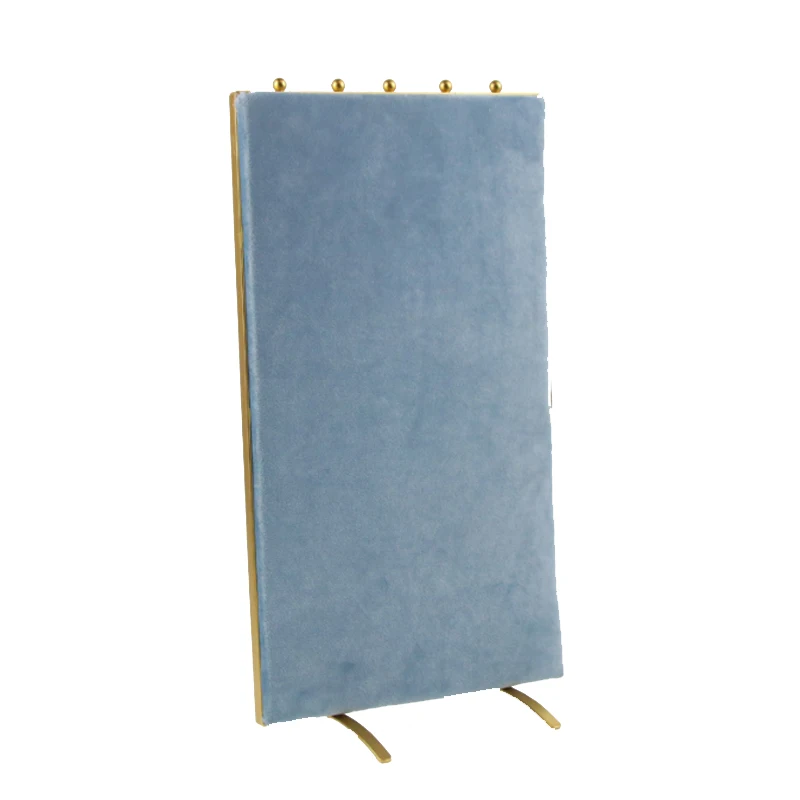 Screen S/L Options Necklace Pendants Jewelry Stand Organizer Silky Velvet Jewelry Display Mannequin Model Bust Show Exhibitor
