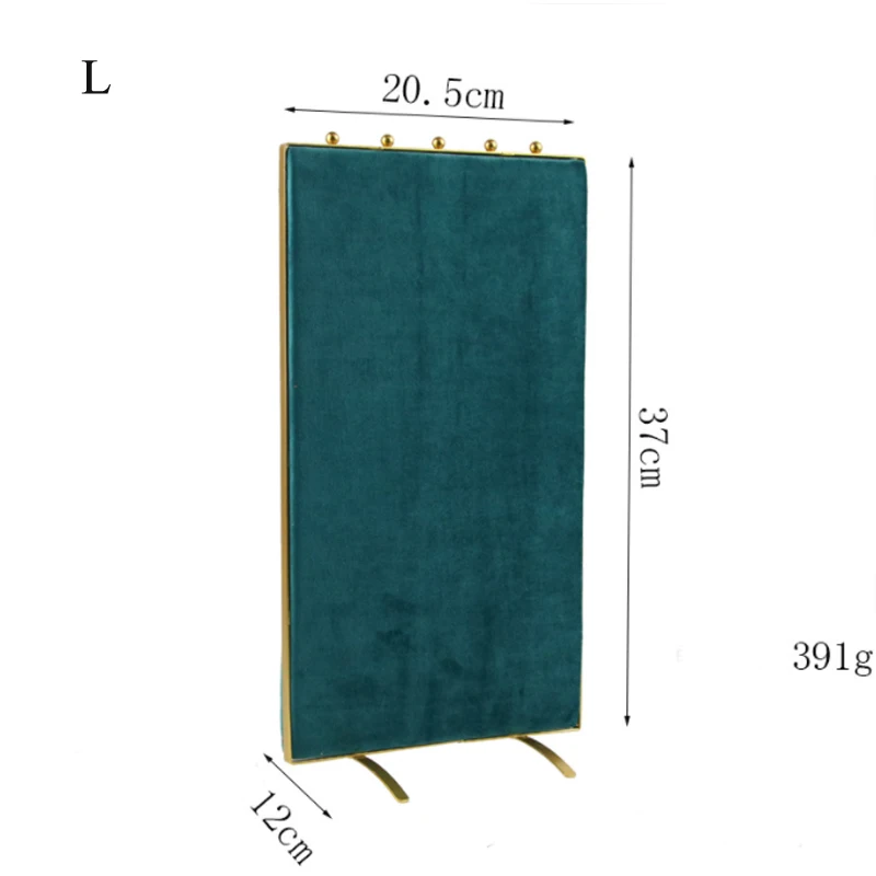 Screen S/L Options Necklace Pendants Jewelry Stand Organizer Silky Velvet Jewelry Display Mannequin Model Bust Show Exhibitor