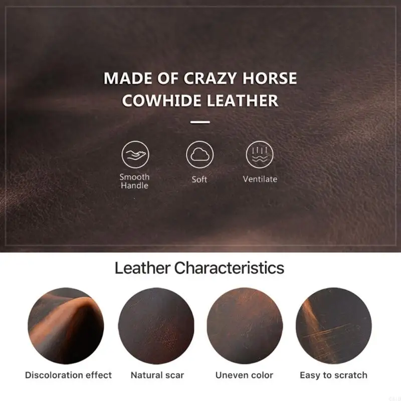 Stylish Watch Band Organizers Holds 12 Straps PU Leather Construction Travel