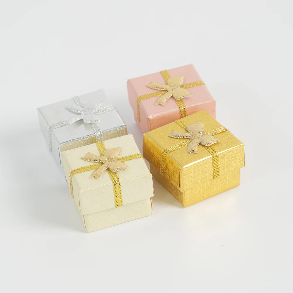 10pcs/lot Travel Weddings Jewelry Packaging Gift Box Case Bangles Rings Boxes Stud Earrings Western Jewelry Storage For Women