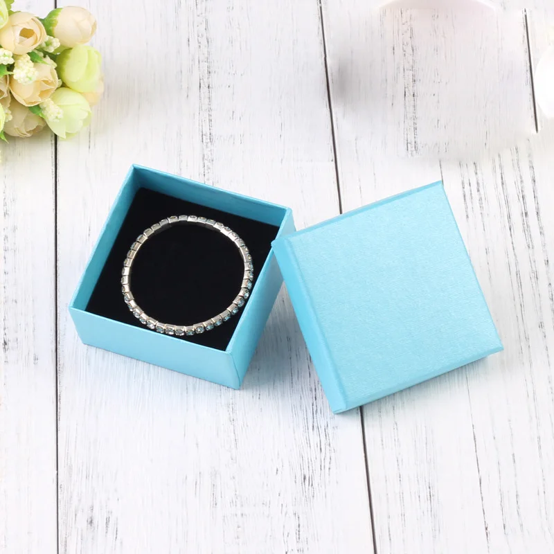 10pcs Jewelry Organizer Boxes For Women Necklace Earrings Bracelets Girls Gift Box Travel Accessories Jewelry Sponge Case
