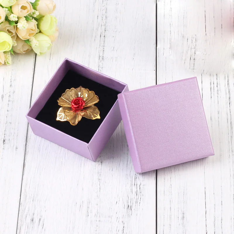 10pcs Jewelry Organizer Boxes For Women Necklace Earrings Bracelets Girls Gift Box Travel Accessories Jewelry Sponge Case
