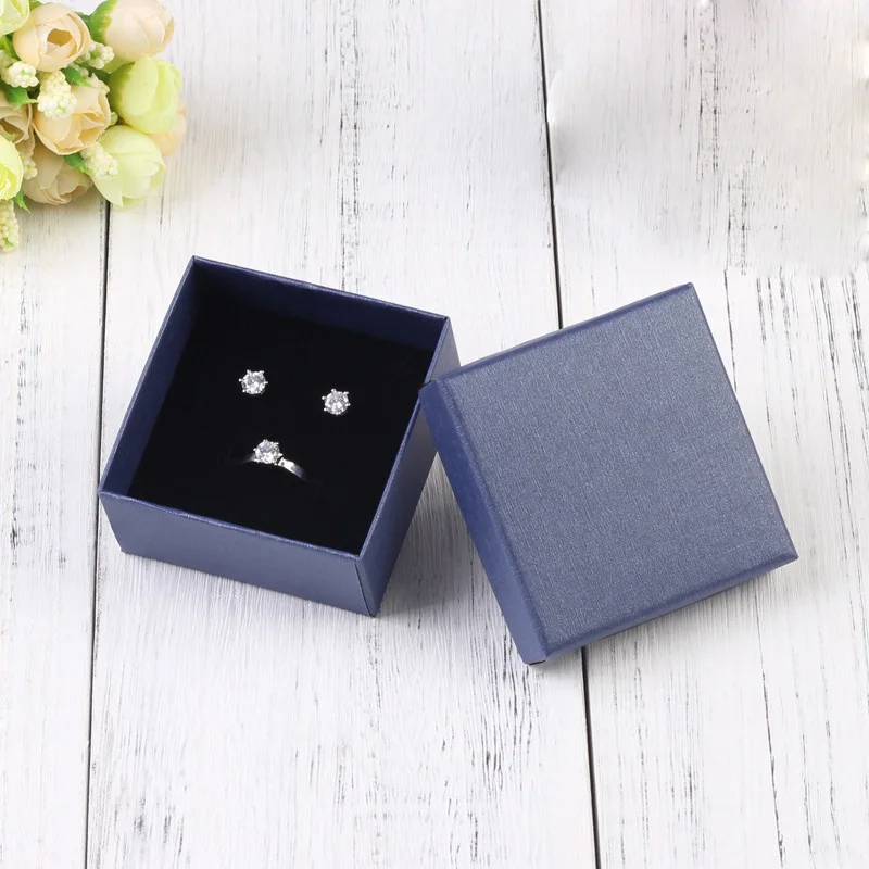 10pcs Jewelry Organizer Boxes For Women Necklace Earrings Bracelets Girls Gift Box Travel Accessories Jewelry Sponge Case