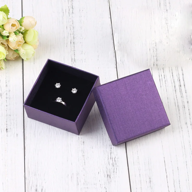 10pcs Jewelry Organizer Boxes For Women Necklace Earrings Bracelets Girls Gift Box Travel Accessories Jewelry Sponge Case