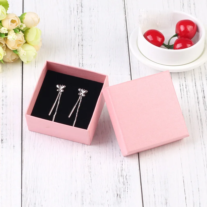 10pcs Jewelry Organizer Boxes For Women Necklace Earrings Bracelets Girls Gift Box Travel Accessories Jewelry Sponge Case