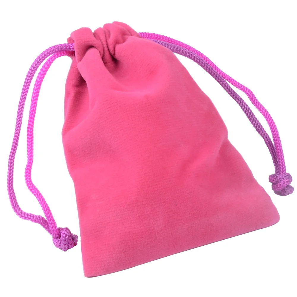 25pcs/Lot Jewelry Packing Velvet Bags Gift Display Packing Storage Wedding Candy Drawstring Pouches Wholesales