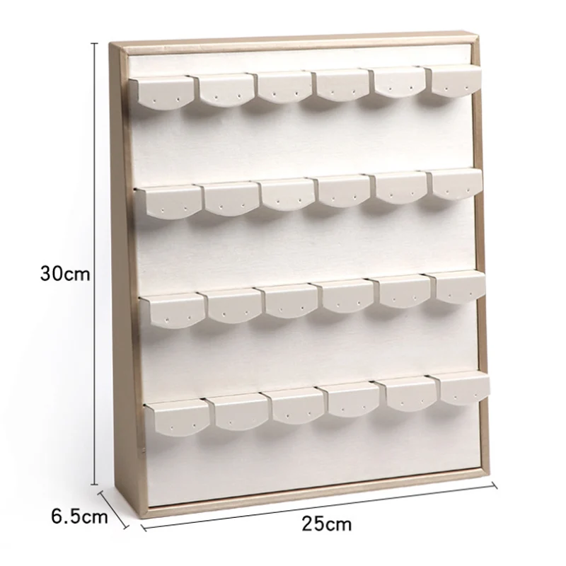Vertical Jewellery Stand Jewelry Store Counter Jewelry Props Luxurious white PURing Earring Necklace Pendant Display Stand
