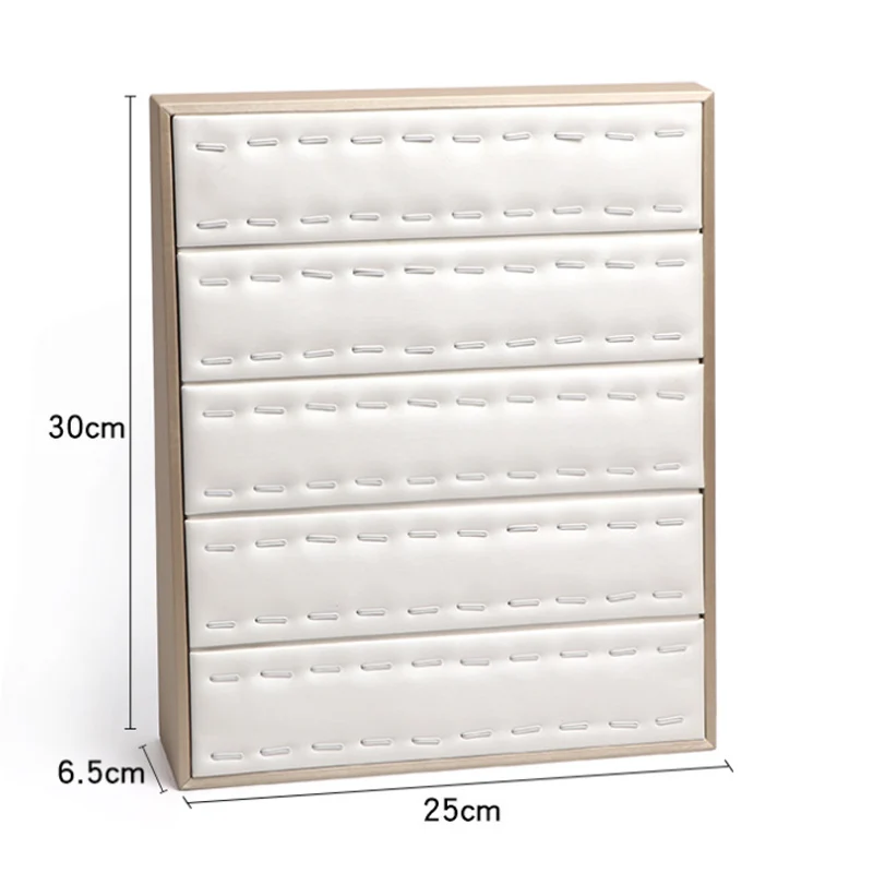 Vertical Jewellery Stand Jewelry Store Counter Jewelry Props Luxurious white PURing Earring Necklace Pendant Display Stand
