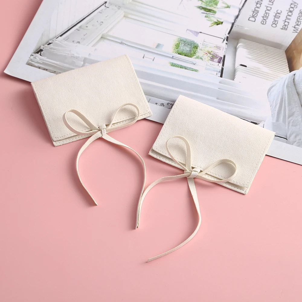 5pcs Velvet Jewelry Gift Bags Microfiber Jewellry Rings Earrings Necklace Organizer Packaging Pouch Wedding Favors Candy Bag