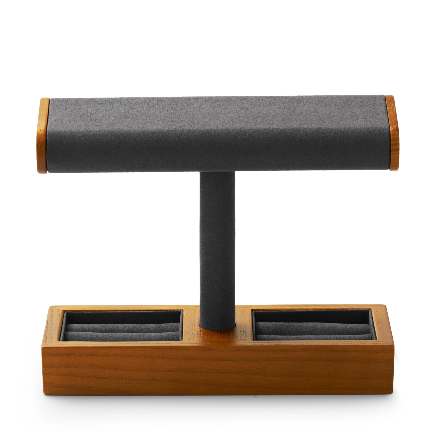 Luxury Wooden Multifunctional Jewelry Organizer with Watch Display Stand Classified Storage for Exquisite Jewelry & Watch Holder