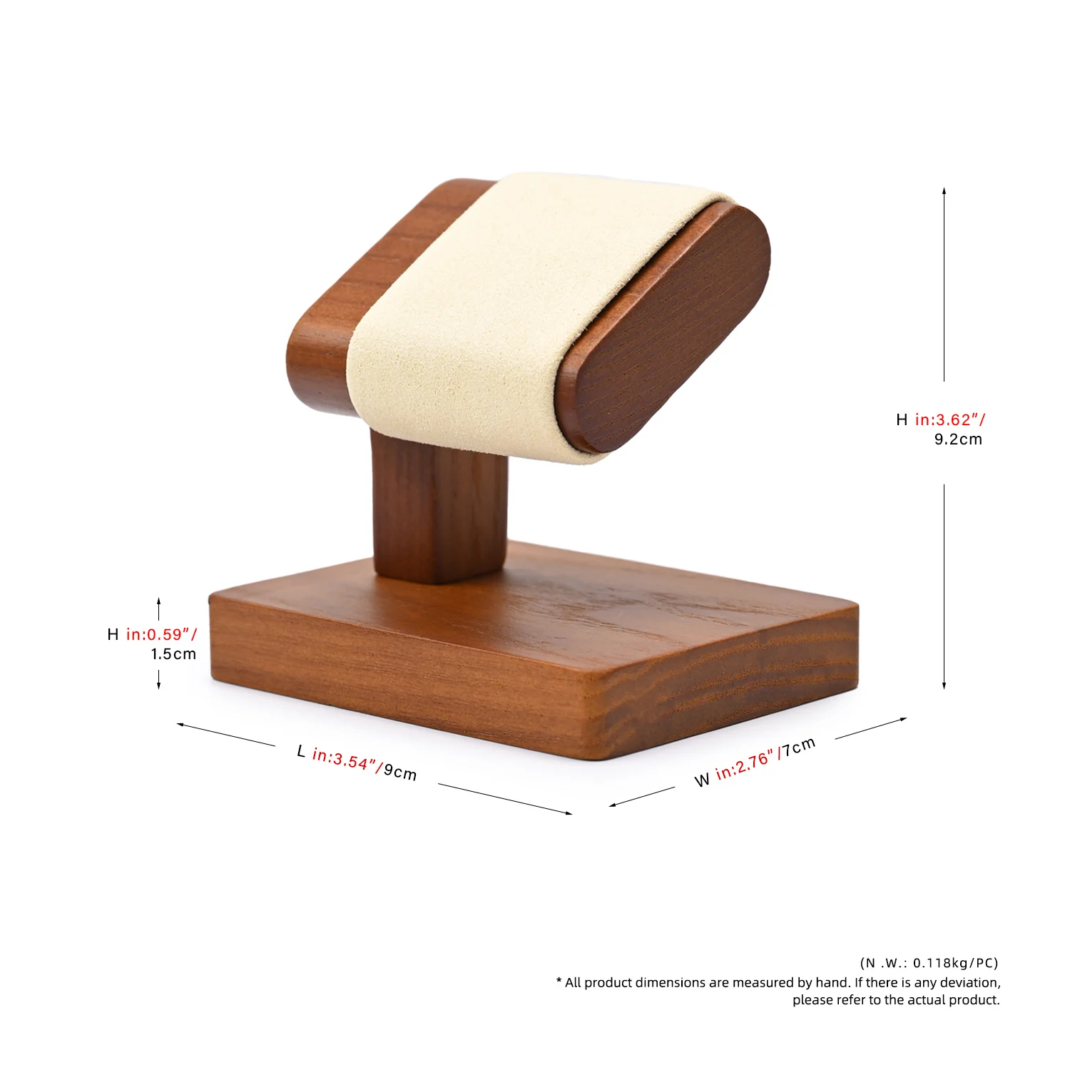Luxury Wooden Multifunctional Jewelry Organizer with Watch Display Stand Classified Storage for Exquisite Jewelry & Watch Holder