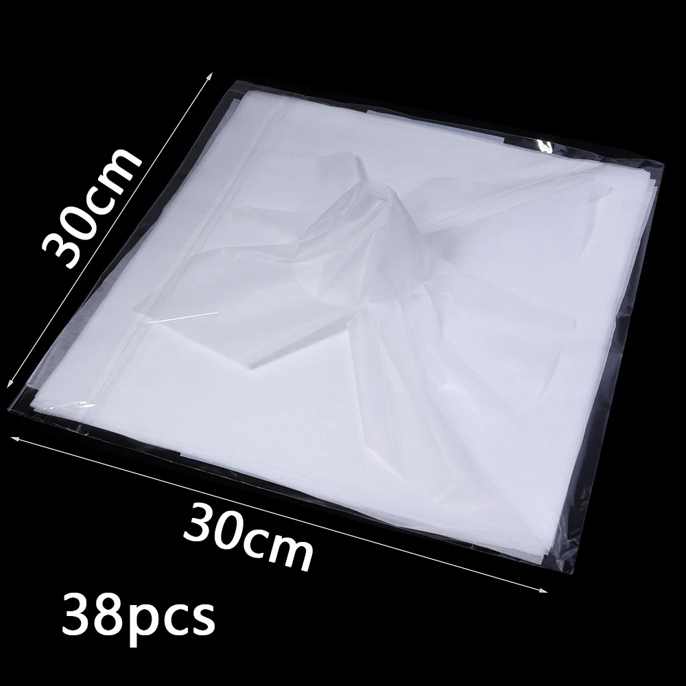38pcs/Lot 30x30cm Extractive Flower Arrangement Wrapping Paper Cotton Flower Wrapping Lining Paper Non-woven Floral Wrapping Pap