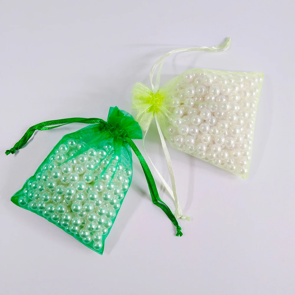 Fashion 50pcs 7x9 9X12 10x15 13x18cm Organza Bag Candy Gift Jewelry Packaging Bags Wedding Gift Packaging Bag & Jewelry Pouches