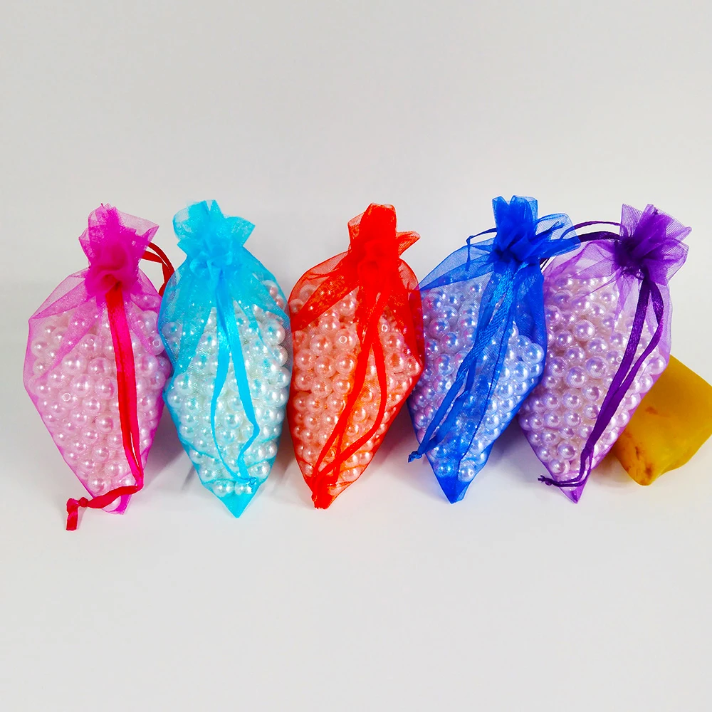 Fashion 50pcs 7x9 9X12 10x15 13x18cm Organza Bag Candy Gift Jewelry Packaging Bags Wedding Gift Packaging Bag & Jewelry Pouches