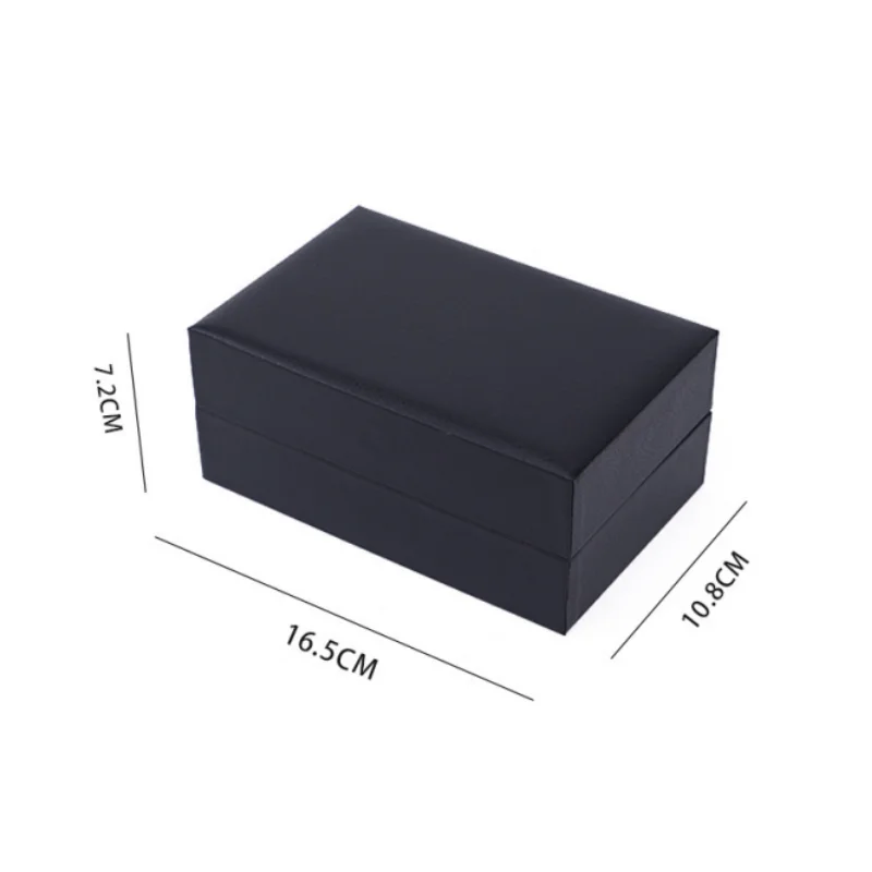 Fashion Double Pillow Watch Box Jewelry Storage Box PU Leather Couple Necklace Brecalet Earring Storage Case Gift Box Wholesale