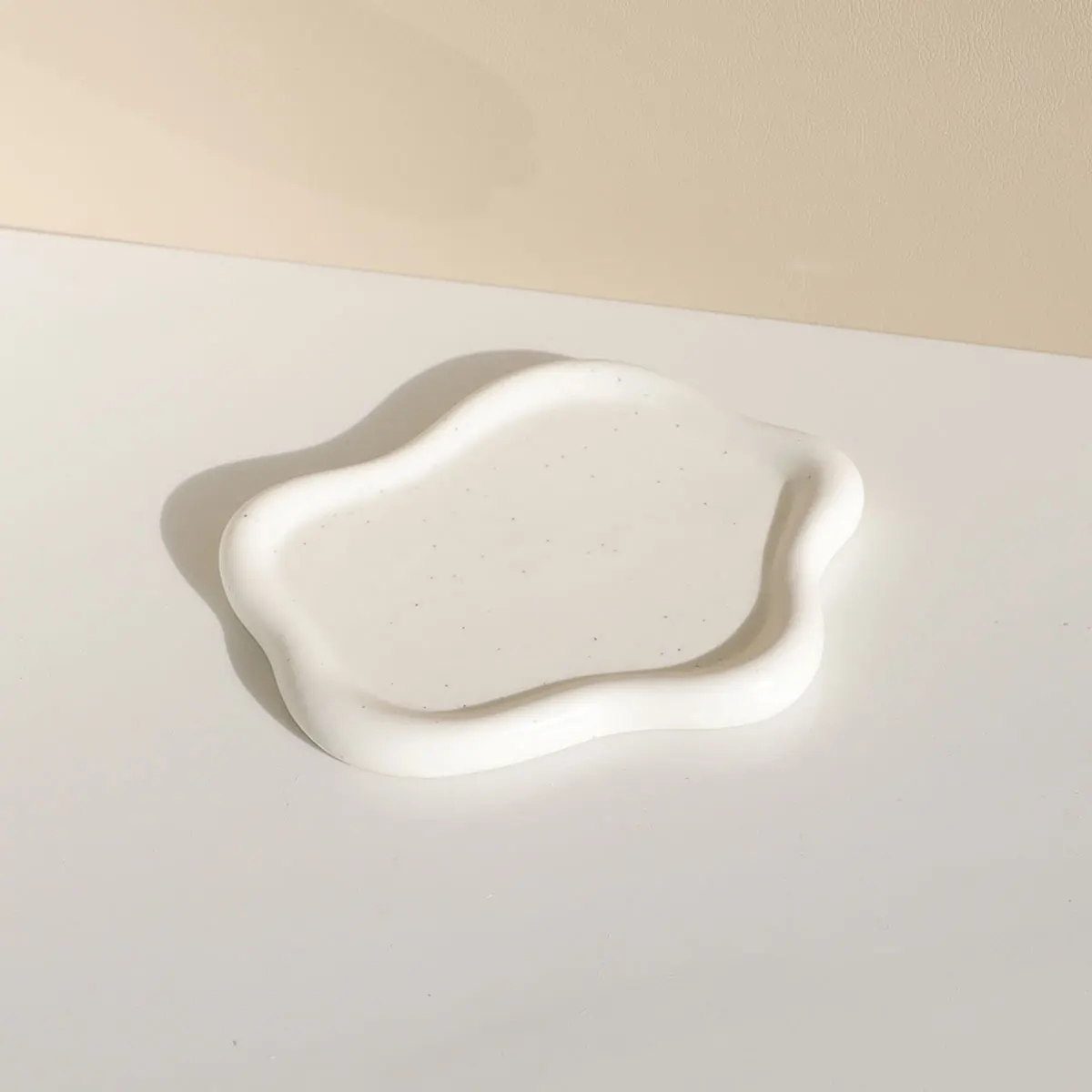 Ceramic Jewelry Dish for Women, Jewelry Tray Trinket Dish, Cloud Tray , Watch Keys Tray Ring Dish Holder for Christmas Gift