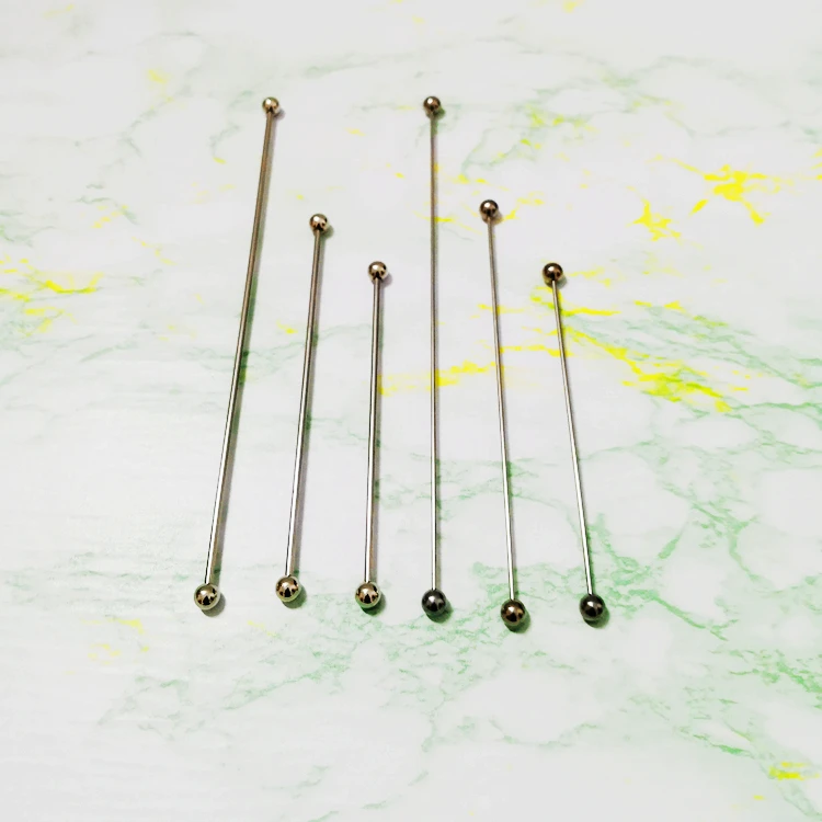 Jewelry Charm Beads Display Metal Rod Stainless Steel 2mm 3mm Hole Bracelet Beads Holder Organizer Trollbeads Storage Showcase