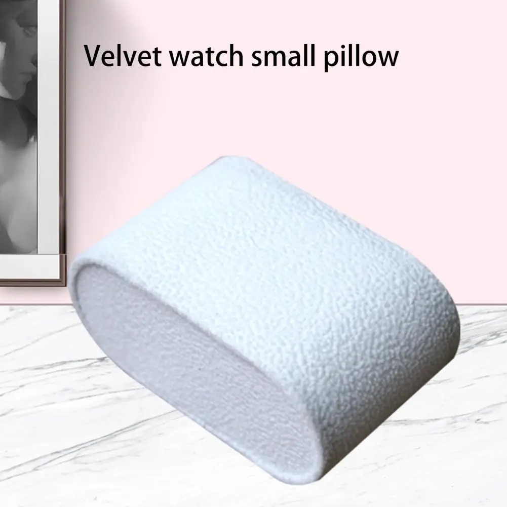 Watch Display Pillow Velvet Fully Stuffed Jewelry Shop Showcase Bracelet Display Holder Jewelry Store Ring Pillow Supplies