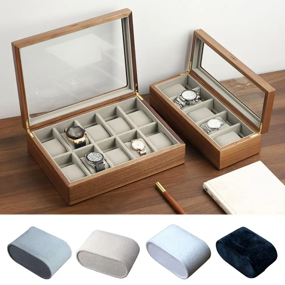 Watch Display Pillow Velvet Fully Stuffed Jewelry Shop Showcase Bracelet Display Holder Jewelry Store Ring Pillow Supplies