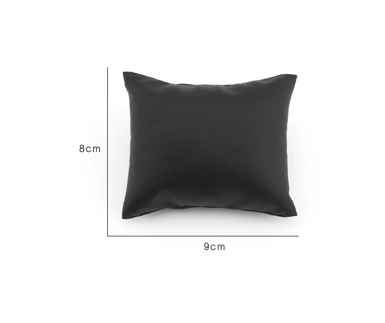 Wholesale Quality Leatherette Bracelet Bangle Pillow Stand Holder Chain Jewelry Display Showcase Watch Cushion Pillows for Box