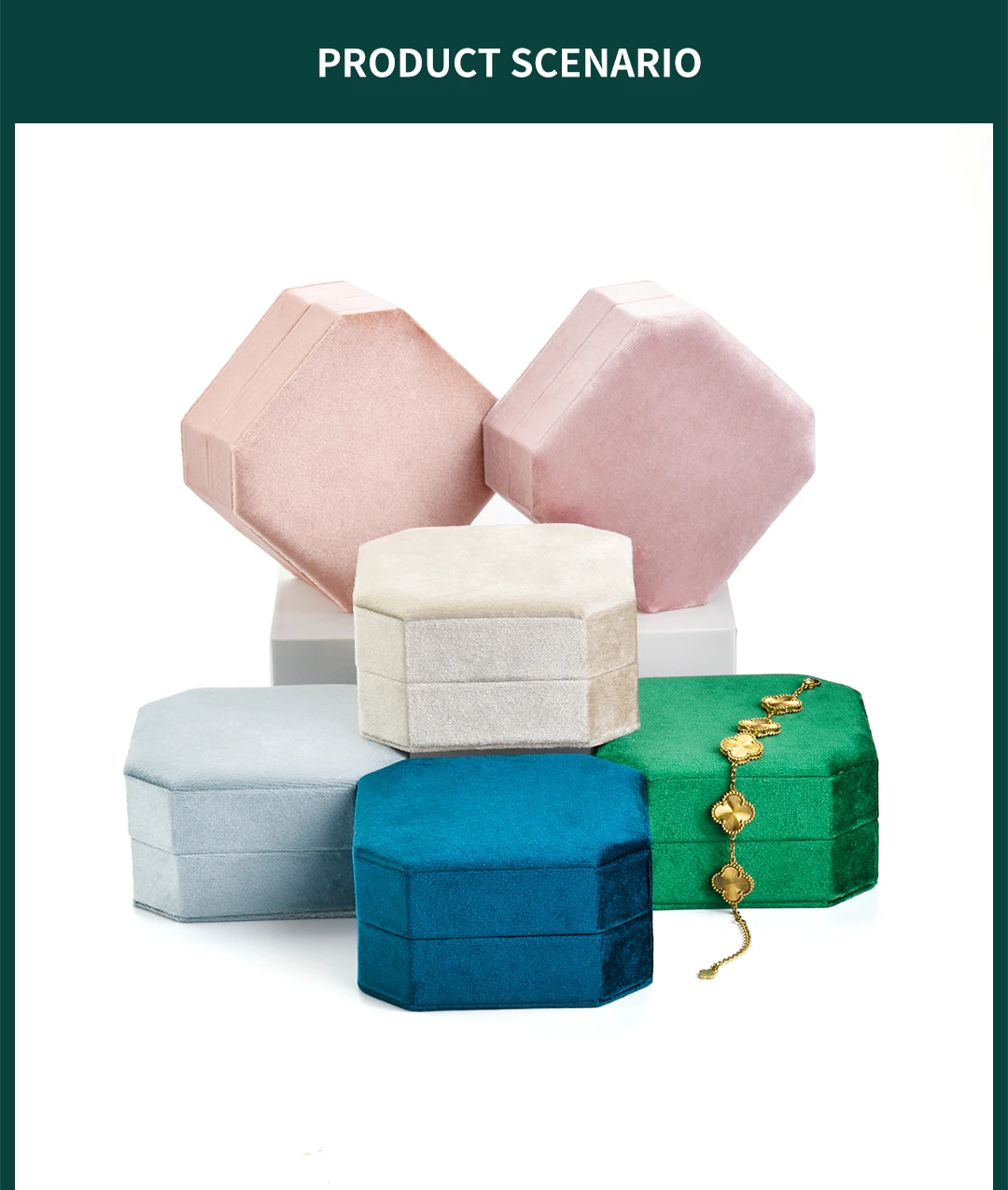 Luxury Square Velvet Custom Logo Bracelet Jewelry Watch Gift Boxes With Pillow Inner Jewellery Display Packaging Case