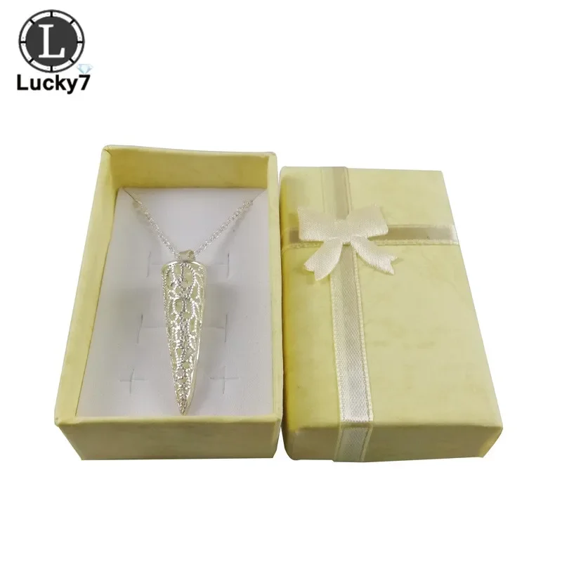 12pcs/Lot Jewelry Sets Display Box For Necklace Earrings Ring 5*8*2.5cm Packaging Shadow Box Jewelry Organizer