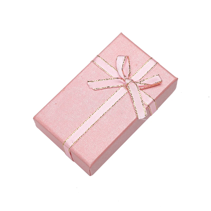 Jewelry Organizer Gift Box 5*8Cm Jewelry Sets Display Travel Accessories Necklace Earrings Ring Case Paper Box for Jewellery