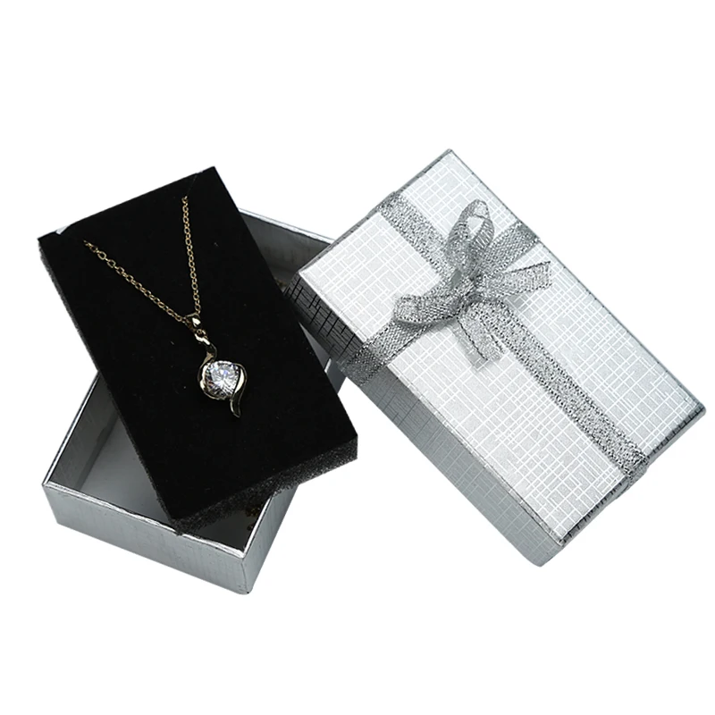 Jewelry Organizer Gift Box 5*8Cm Jewelry Sets Display Travel Accessories Necklace Earrings Ring Case Paper Box for Jewellery
