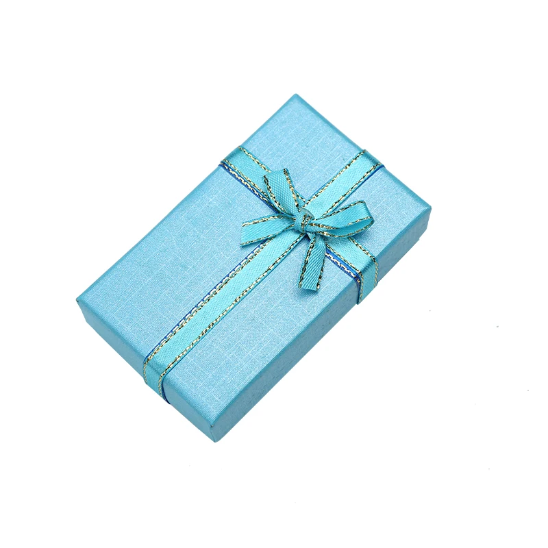 Jewelry Organizer Gift Box 5*8Cm Jewelry Sets Display Travel Accessories Necklace Earrings Ring Case Paper Box for Jewellery