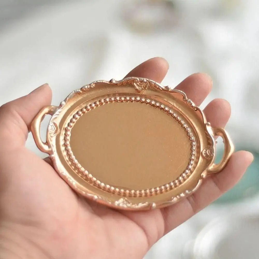 New Nordic Decorative Jewelry Plate Retro Earrings Storage Tray Mini resin Jewelry Dish Necklace Earrings Jewelry Display Tray
