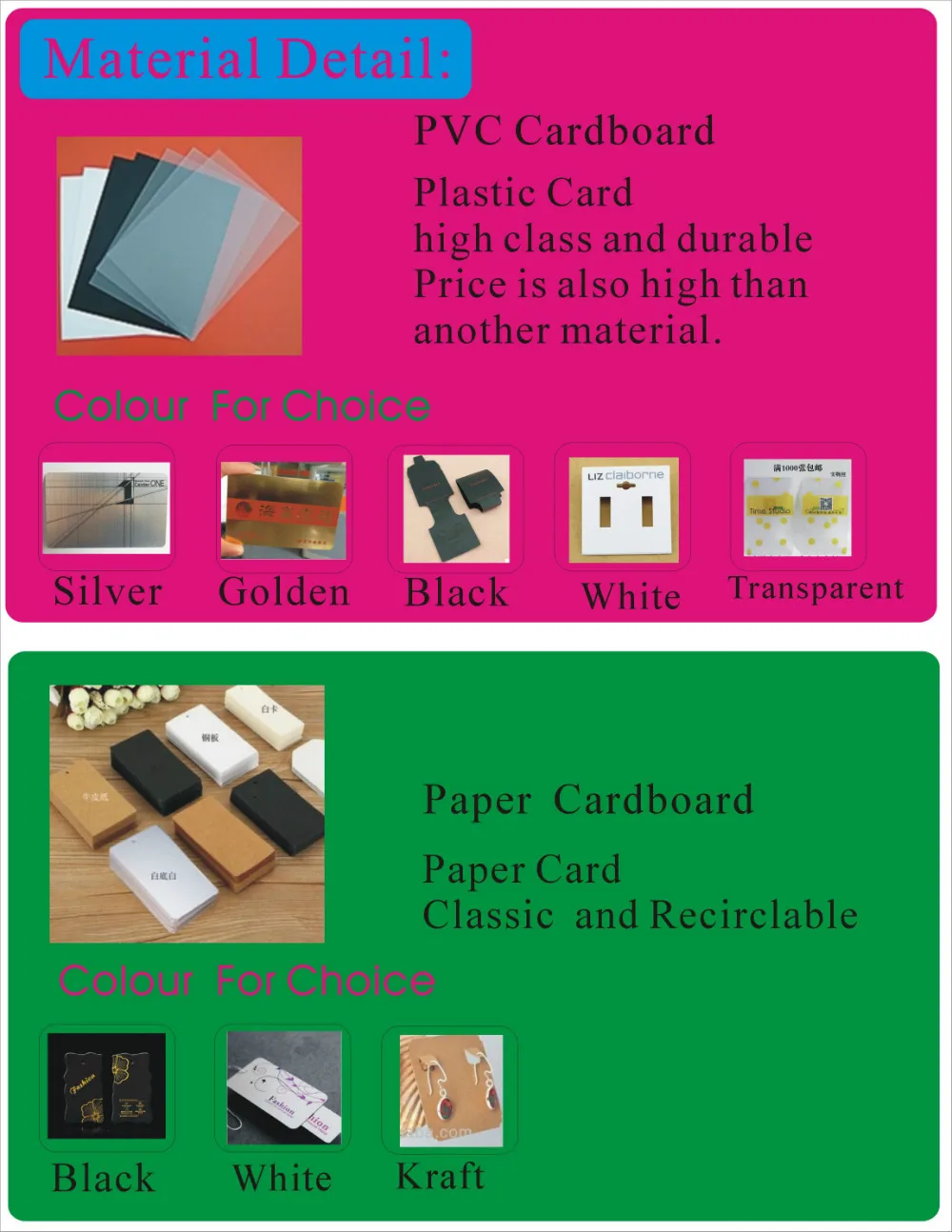 New 50pcs/lot 3.5*9cm New Necklace Card Pendant/Hair Clicp DIY Necklace Card Custom Logo Jewelry Card 300gsm Paper Cardboard