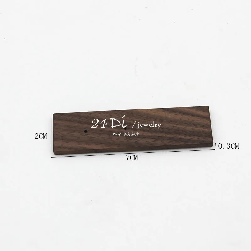 Wooden Earrings Jewelry Organizer Display Holder Stand Jewelry Holder Earrings Necklace Rack Display
