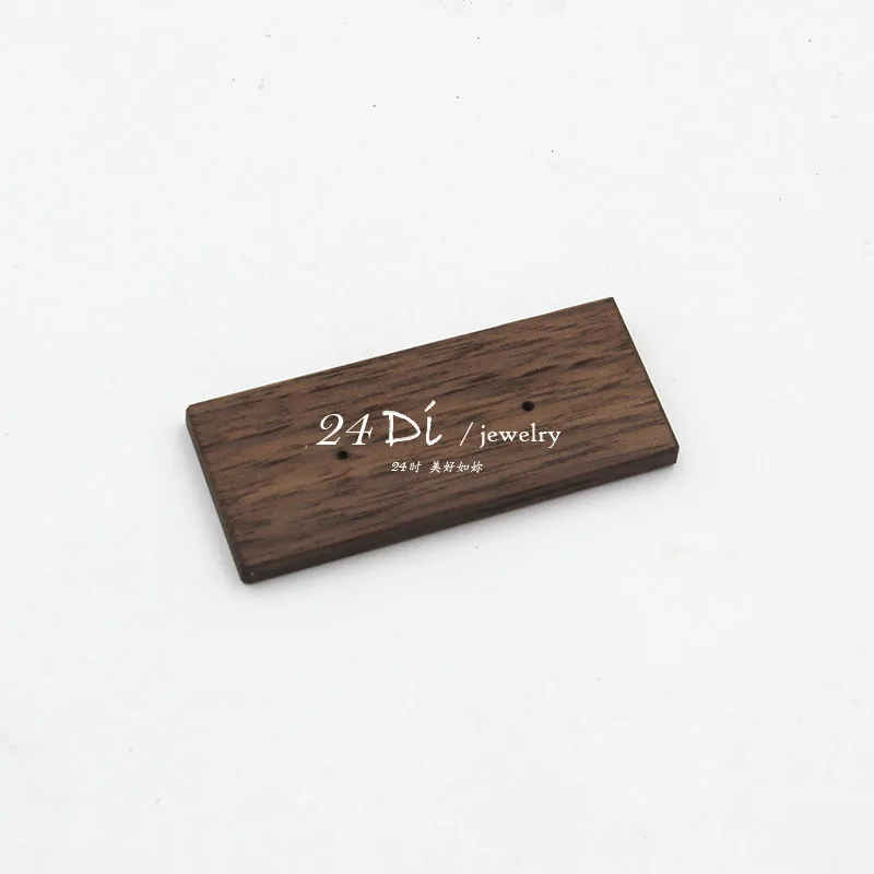 Wooden Earrings Jewelry Organizer Display Holder Stand Jewelry Holder Earrings Necklace Rack Display