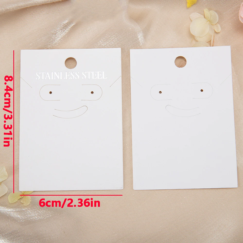 50pcs/Lot Hair Accessories Cardboard&Card Heads Children's Hair Clip Accessories Cards Hang Tags Cards Packaging Paper Cards