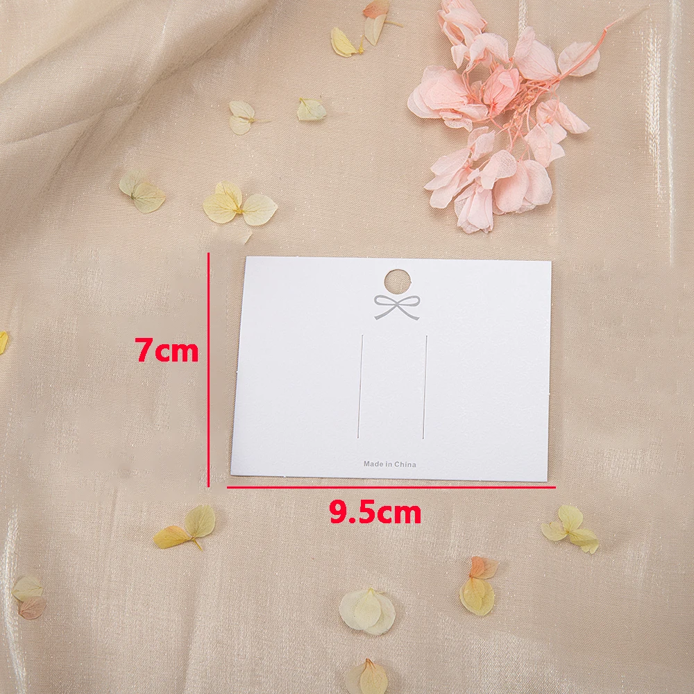 50pcs/Lot Hair Accessories Cardboard&Card Heads Children's Hair Clip Accessories Cards Hang Tags Cards Packaging Paper Cards
