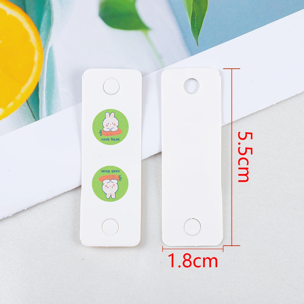 50pcs/Lot Hair Accessories Cardboard&Card Heads Children's Hair Clip Accessories Cards Hang Tags Cards Packaging Paper Cards