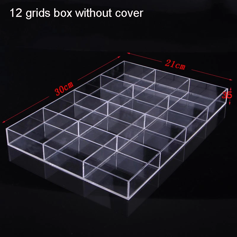 2024 acrylic jewelry box jewellery organizer holder tray display storage for beads charm earring bracelet collections