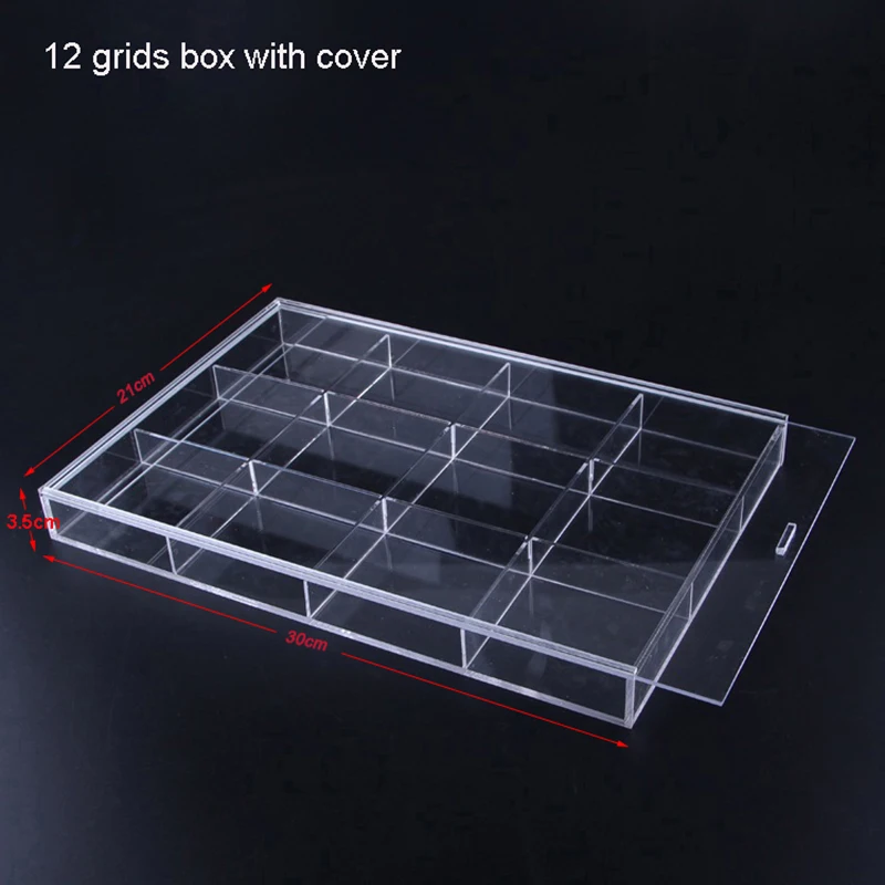 2024 acrylic jewelry box jewellery organizer holder tray display storage for beads charm earring bracelet collections
