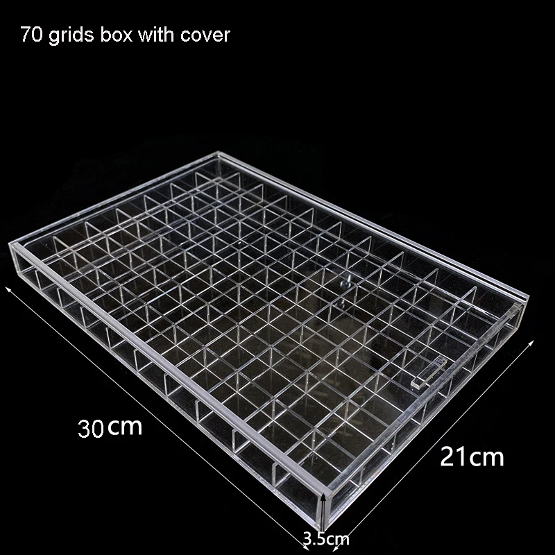 2024 acrylic jewelry box jewellery organizer holder tray display storage for beads charm earring bracelet collections
