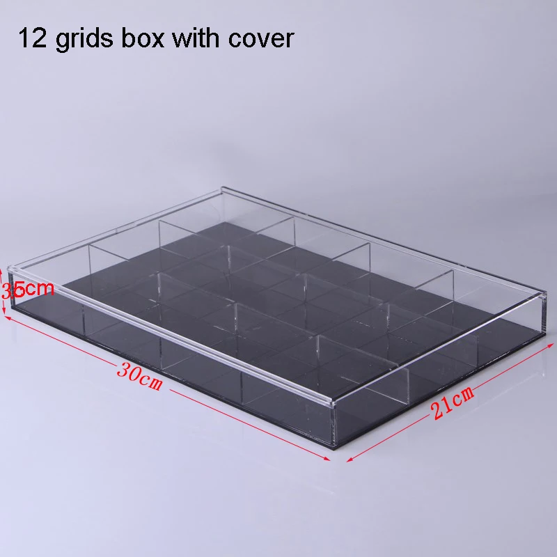 2024 acrylic jewelry box jewellery organizer holder tray display storage for beads charm earring bracelet collections