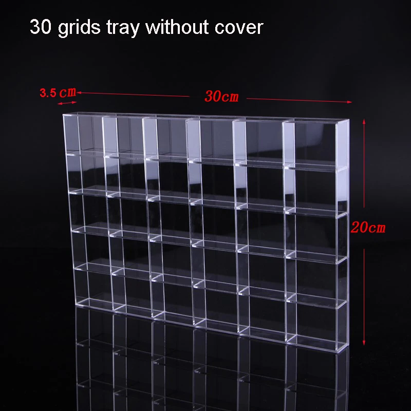 2024 acrylic jewelry box jewellery organizer holder tray display storage for beads charm earring bracelet collections