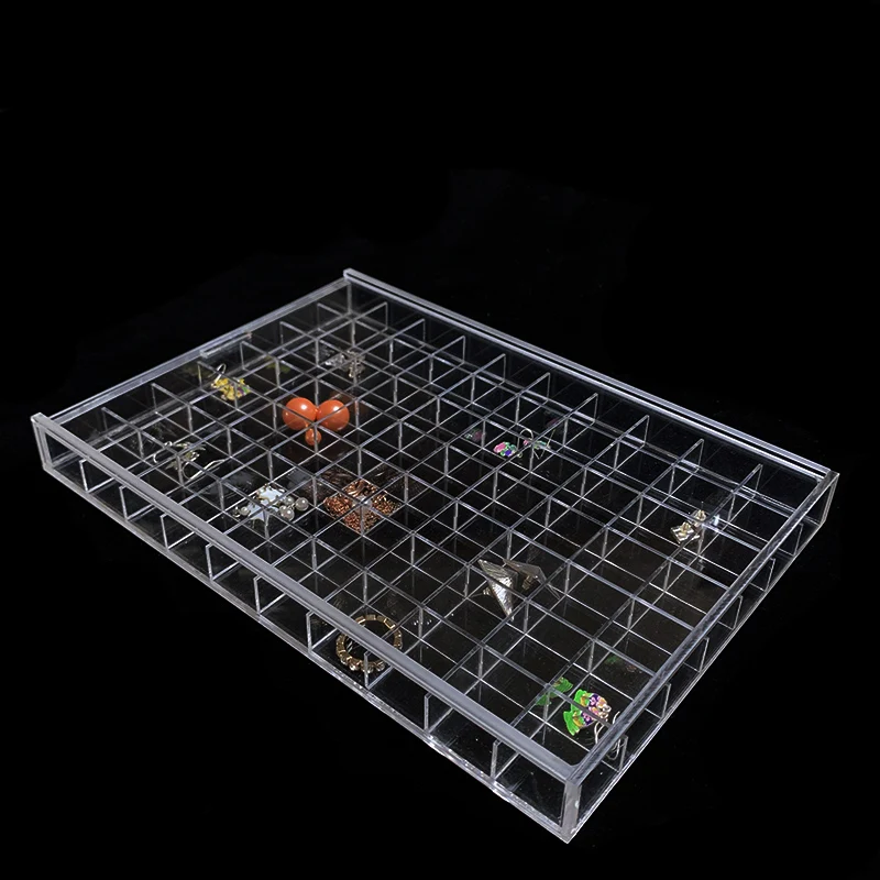 2024 acrylic jewelry box jewellery organizer holder tray display storage for beads charm earring bracelet collections