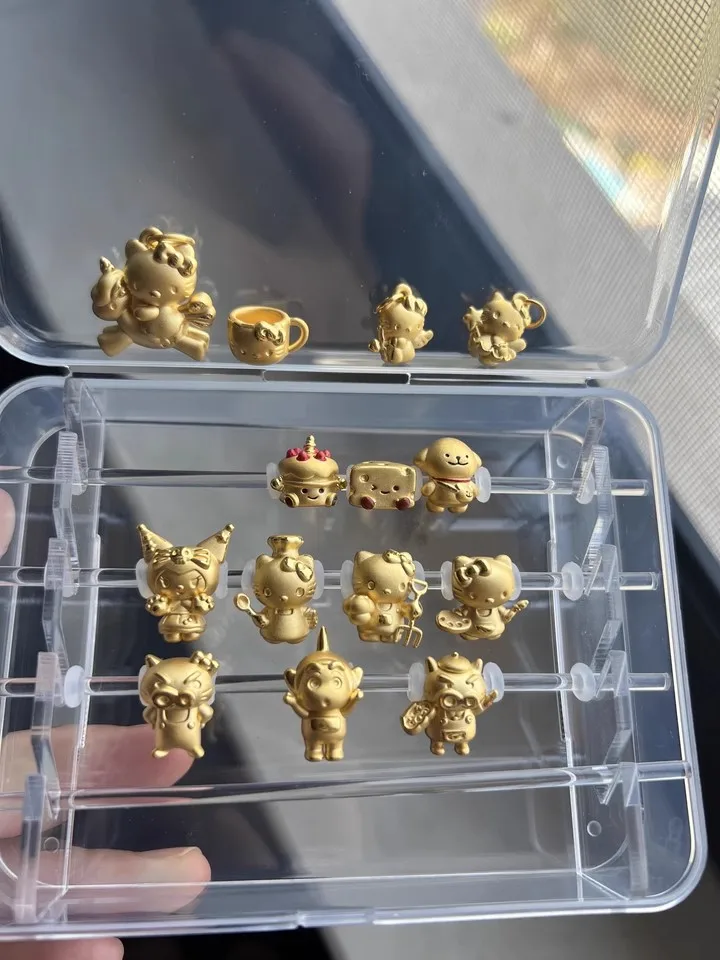 Acrylic Trollbeads Collection Overview Jewelry Storage Box Bracelet Beads Play Tray Organizer Case for Rondelles Charms Holder