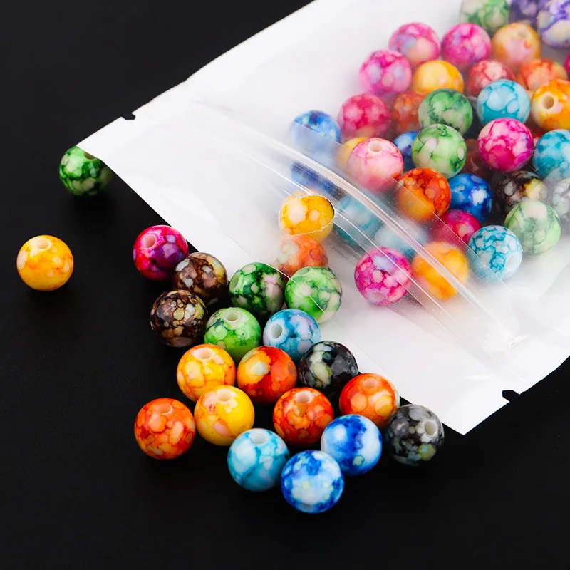 20-50pcs White Plastic Self Sealing Jewelry Bag Ring Necklace Bracelet Ziplock Storage Holder Bag Anti-oxidation Jewelry Bag