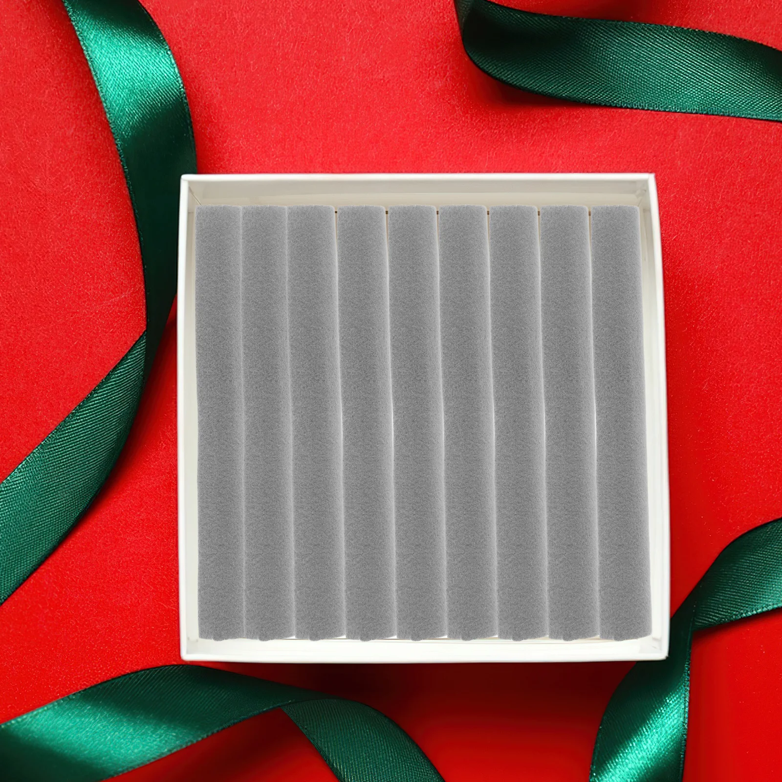 8Pcs Jewelry Tray Dividers Flexible Drawer Organizer Soft Lined Insert Storage Box for Earrings Necklaces Vanity Display