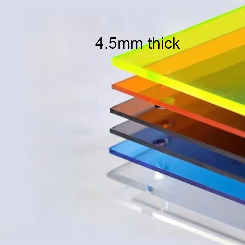 Colorful 4.5mm thick Round Acrylic Plate Jewelry Tray Jewelry Display Organizer Bracelet Necklace Stand Ring Earring Holder