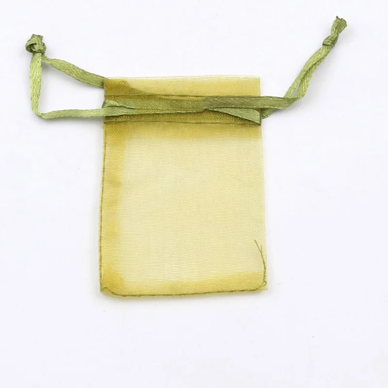 Wholesale 7x9/9x12/10x15/13x18CM Organza Bags Drawable Bags Display Jewelry Packaging Candy Wedding Party Birthday Gift Pouches
