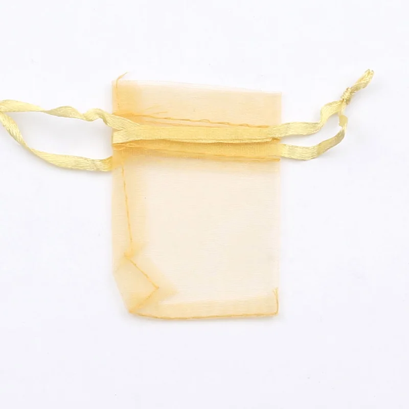 Wholesale 7x9/9x12/10x15/13x18CM Organza Bags Drawable Bags Display Jewelry Packaging Candy Wedding Party Birthday Gift Pouches