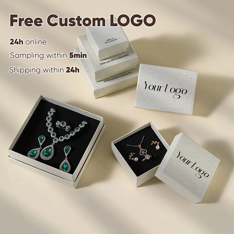 9*9 Free Personalized Jewelry Boxes,custom Your Logo Text,Jewelry Gift Packaging Box,Jewelry Storage Boxs,Pendant Box,Wholesale