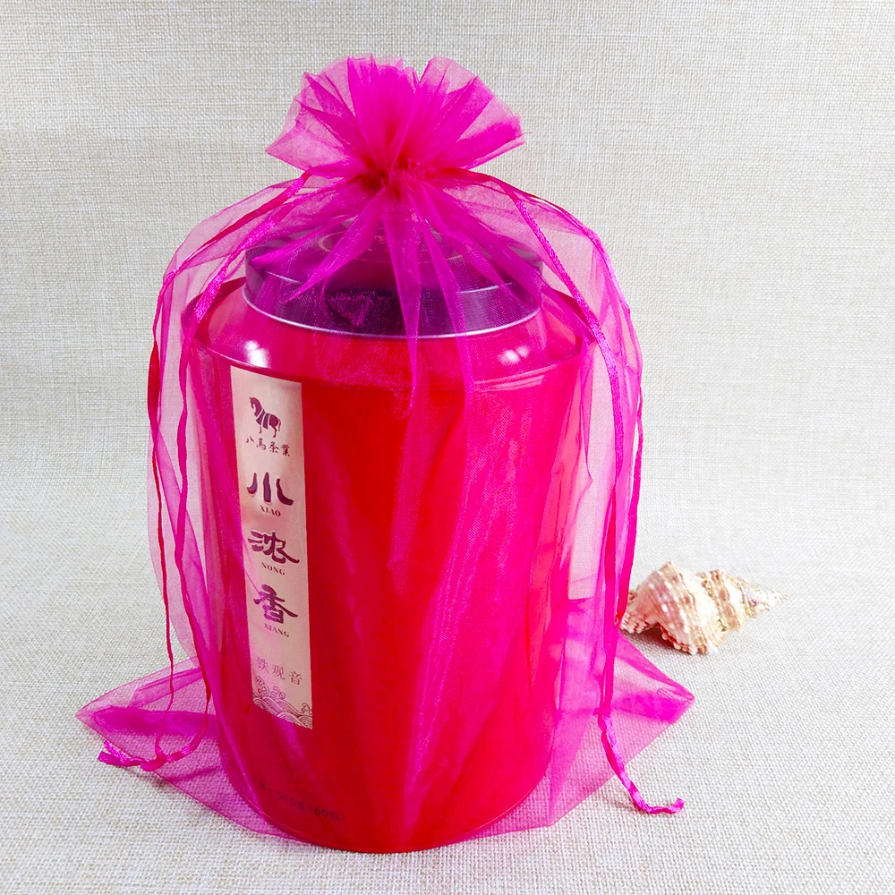 50pcs/lot 15x20 17x23 20x30 25x35CM Big Drawable Organza Bags Jewelry Packaging Bags Wedding Party Decoration Gift Bag Favor Bag